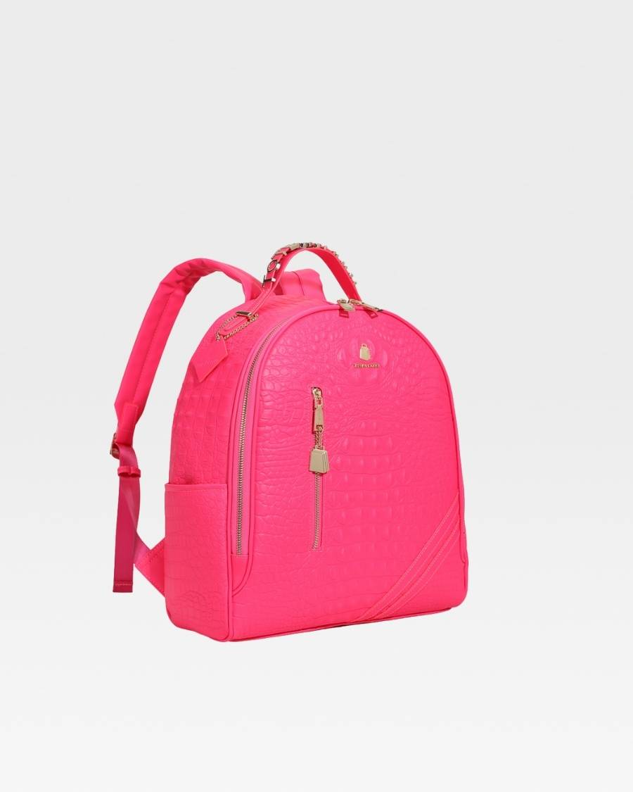 Neon bookbag best sale