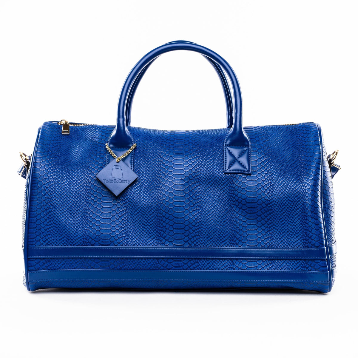 Blue Apollo 1 Faux Snakeskin Travel Set