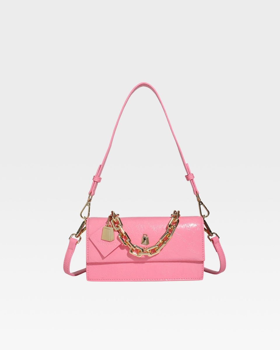 Camila Shoulder Bag in Baby Pink