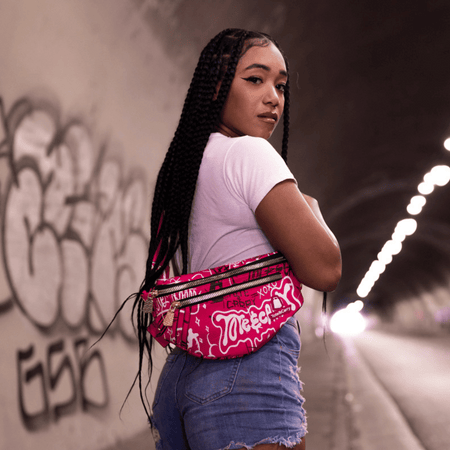 Graffiti 3 Pack (Fanny Pack, MiniFanny, Ankle Bag) – Tote&Carry