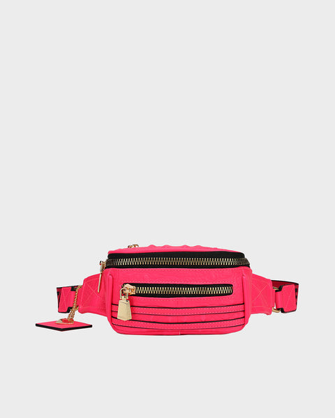 Apollo 2 Neon Pink Mini Fanny Pack Tote Carry