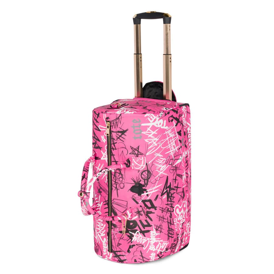 Suitcase - Pink Carpisa Trolley