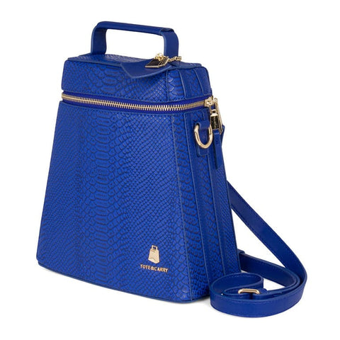 Tote&Carry - Royal Blue Apollo 1 BFF Travel Set, Large Backpack + Regular Duffle
